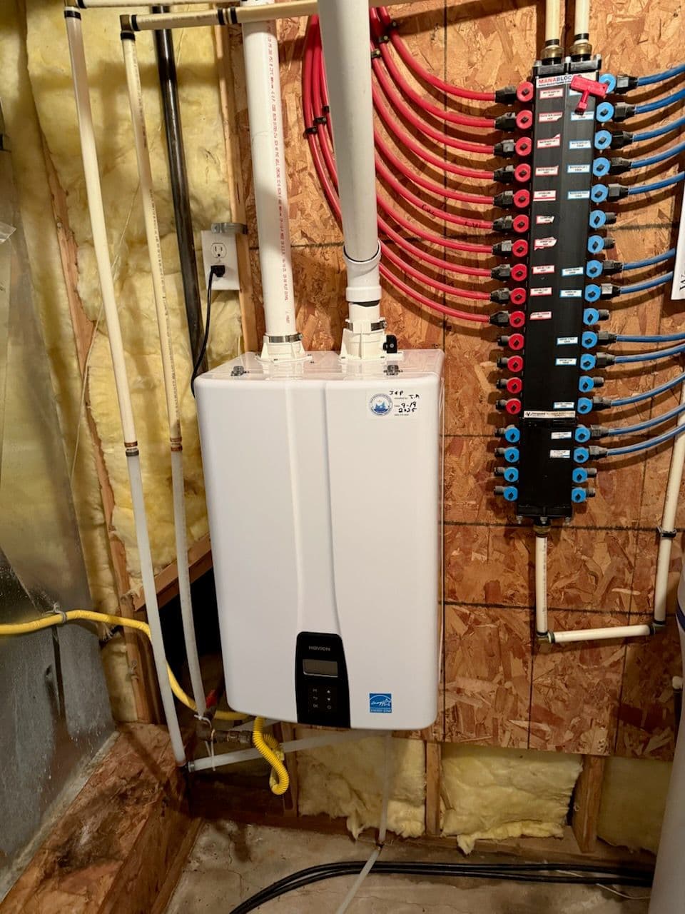 Efficient Navien Tankless Water Heater Installation image